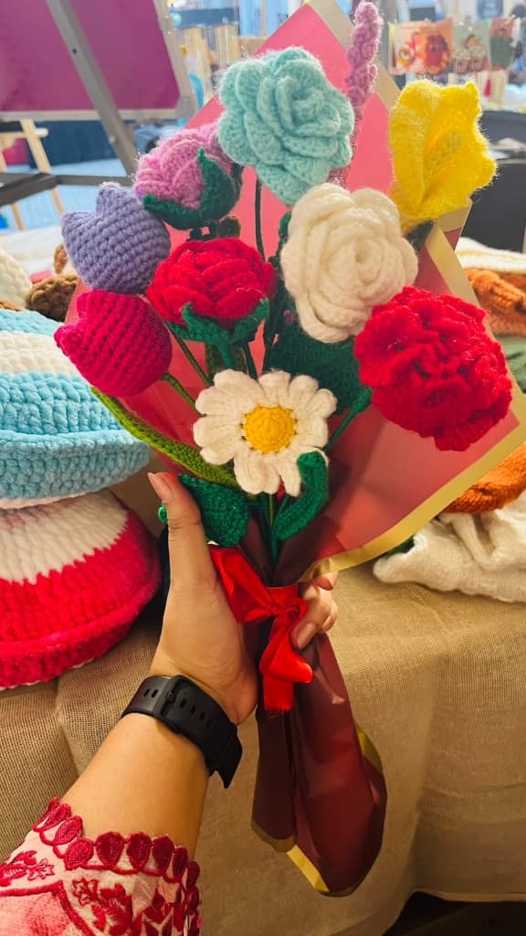 Crochet Bouquets